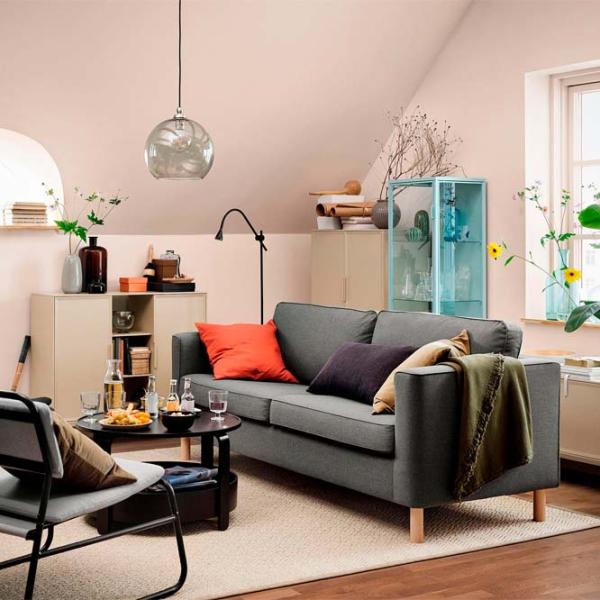 Canapea Ikea Parup (5382339) Polipropilenă / Gray photo 3