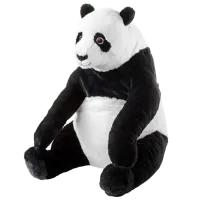 Мягкая игрушка Ikea Animals Djungelskog  3+ / Черный