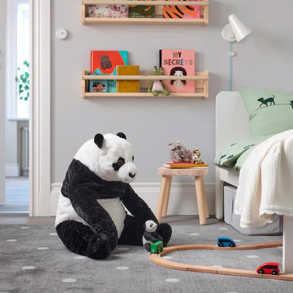 Мягкая игрушка Ikea Animals Djungelskog  3+ / Черный photo 2