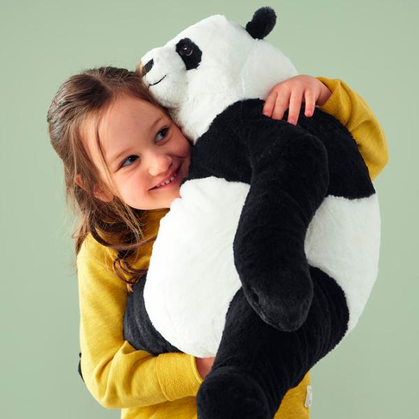 Мягкая игрушка Ikea Animals Djungelskog  3+ / Черный photo 3