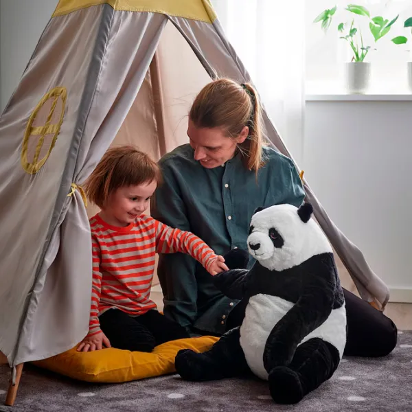 Мягкая игрушка Ikea Animals Djungelskog  3+ / Черный photo 5