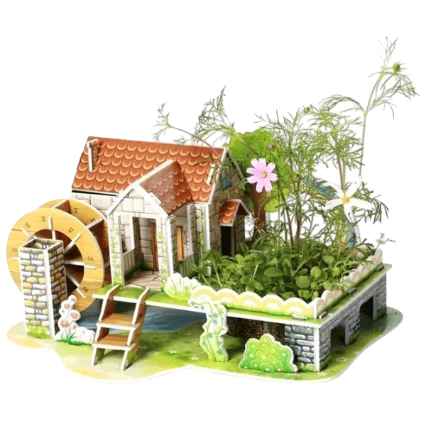 Puzzle Zilipoo Rainbow House 8+/ Количество деталей: 29 photo 1