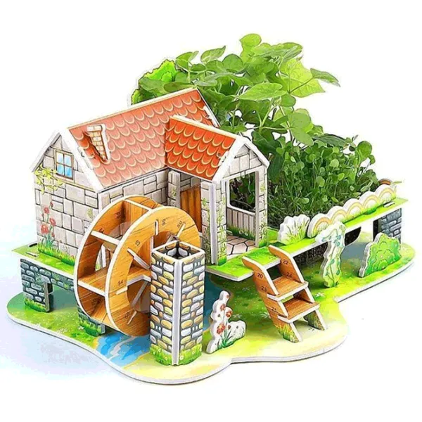 Puzzle Zilipoo Rainbow House 8+/ Количество деталей: 29 photo 3