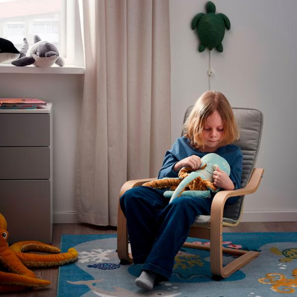 Мягкая игрушка Ikea Animals Blavingad  3+ / Аквамариновый photo 3