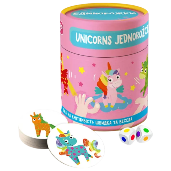 Настольная игра Insportline Dinosaurs - Unicorns 3+/ На скорость и реакцию photo 3