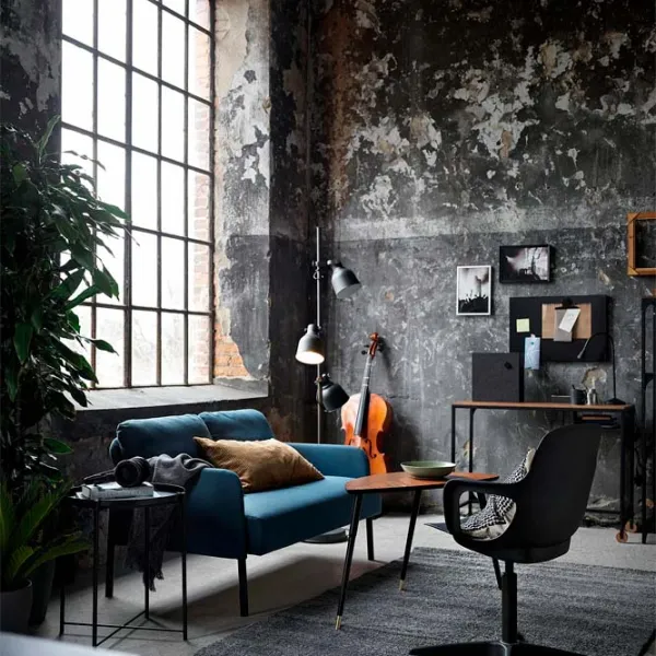 Canapea Ikea Glostad (5340104) Poliester / Blue photo 3