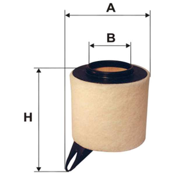 Воздушный фильтр Wix Filters WA9509 WX-WA9509 photo 1