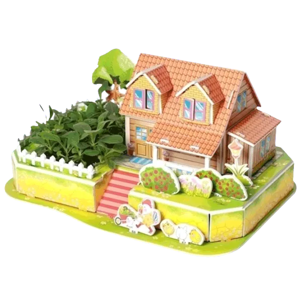 Puzzle Zilipoo Love Garden 8+/ Numărul de piese: 22 photo 1