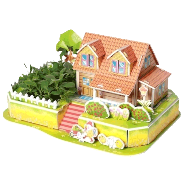 Puzzle Zilipoo Love Garden 8+/ Numărul de piese: 22 photo 1