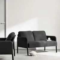 Canapea Ikea Glostad (5357242) Poliester / Dark Gray photo 3