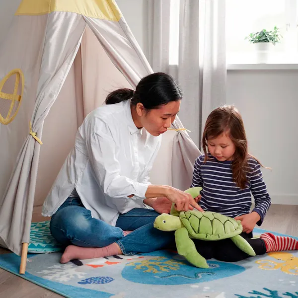 Мягкая игрушка Ikea Animals Blavingad  3+ / Зеленый photo 4