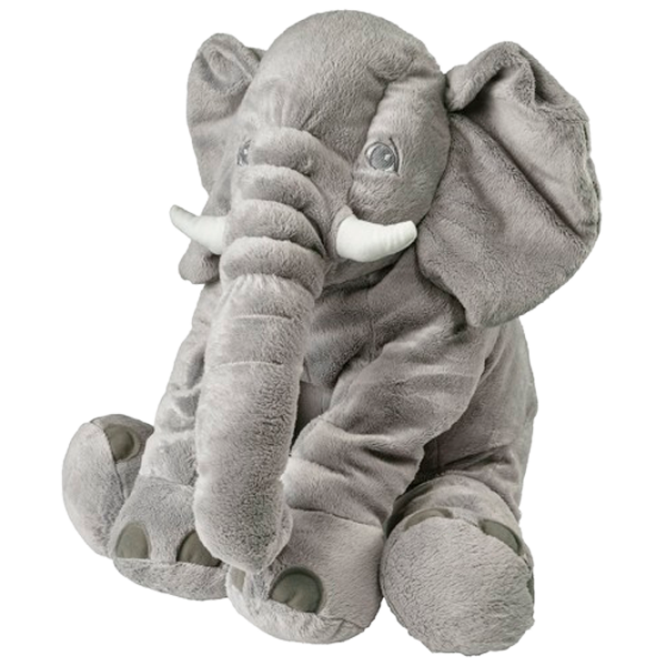 Мягкая игрушка Ikea Animals Jattestor  3+ / Серый photo 1