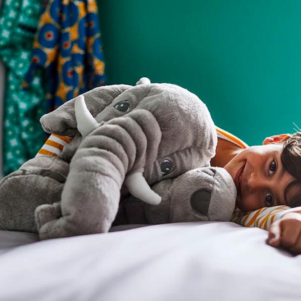 Мягкая игрушка Ikea Animals Jattestor  3+ / Серый photo 4