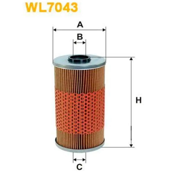 Масляный фильтр Wix Filters WL7043 WX-WL7043 photo 3 Масляный фильтр Wix Filters WL7043 WX-WL7043 photo 3