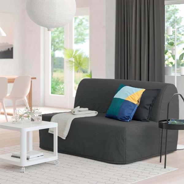 Canapea Ikea Lycksele Lovas (5357267) Bumbac / Dark Gray photo 2