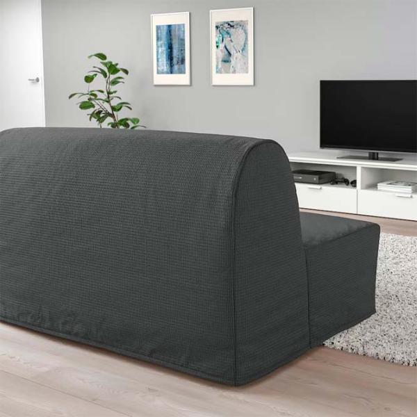 Canapea Ikea Lycksele Lovas (5357267) Bumbac / Dark Gray photo 3