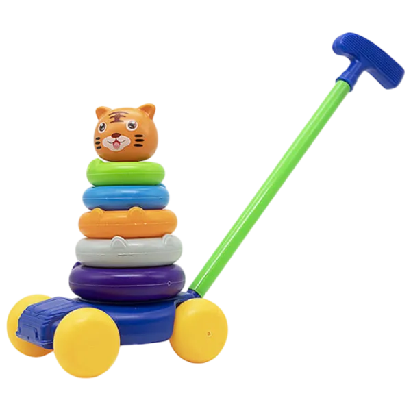 Joc educativ New World Tiger Pyramid 3+/ Joc de logică photo 1
