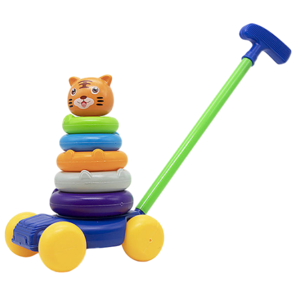 Joc educativ New World Tiger Pyramid 3+/ Joc de logică photo 1