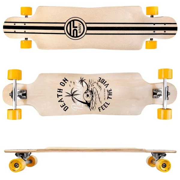 Skateboard Spokey LongBay Канадский клен / Бежевый photo 1