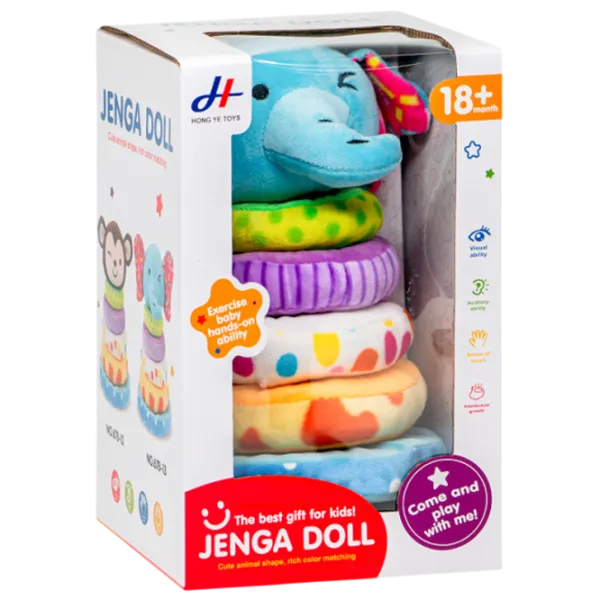 Настольная игра New World Elephant 1+/ Jenga photo 1