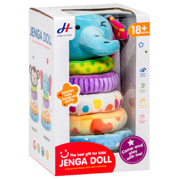 Настольная игра New World Elephant 1+/ Jenga photo 1