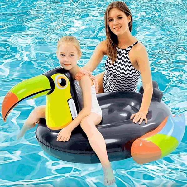 Надувной плот SunClub Toucan Float Винил / Черный  photo 2 Надувной плот SunClub Toucan Float Винил / Черный  photo 2