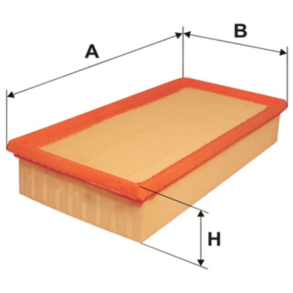 Filtru de aer Wix Filters WA6655 WX-WA6655 photo 1