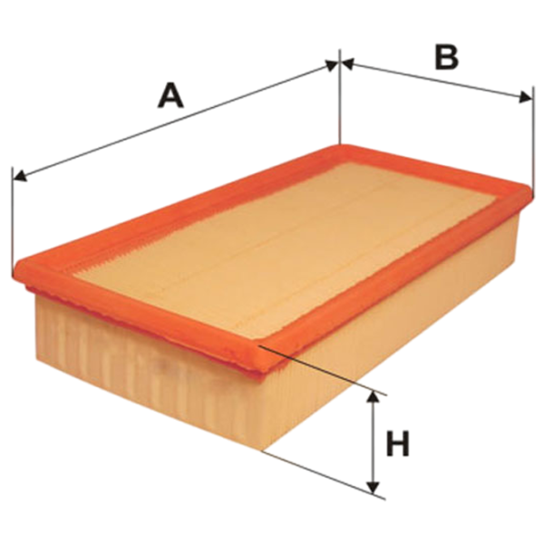 Filtru de aer Wix Filters WA6655 WX-WA6655 photo 1