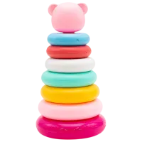 Joc educativ PlayGro Bear Girl 0+/ Joc de logică