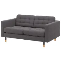 Canapea Ikea Landskrona (5357254) Poliester / Dark Gray