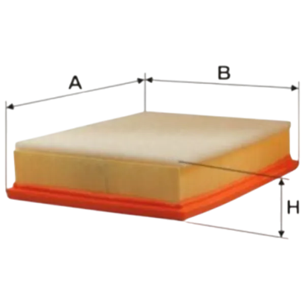 Filtru de aer Wix Filters WA6666 WX-WA6666 photo 1