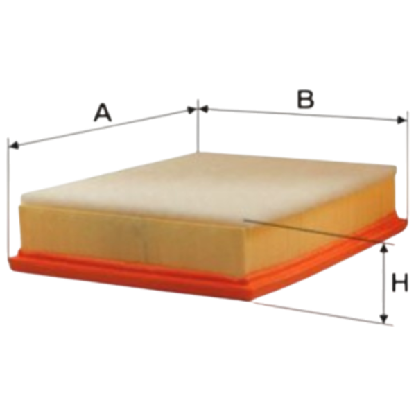 Filtru de aer Wix Filters WA6666 WX-WA6666 photo 1