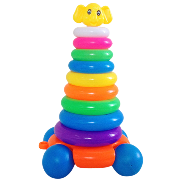 Развивающий набор New World 9-ring pyramid 1+/ Логическая игра photo 1