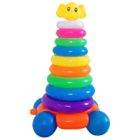 Joc educativ New World 9-ring pyramid 1+/ Joc de logică