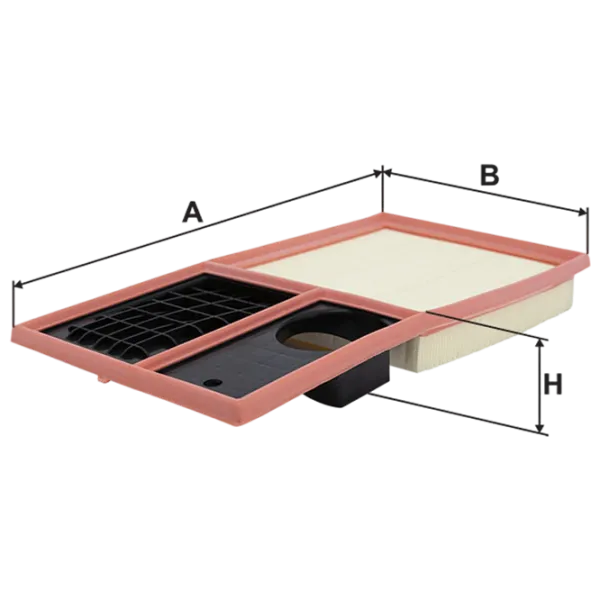 Filtru de aer Wix Filters WA9545 WX-WA9545 photo 1