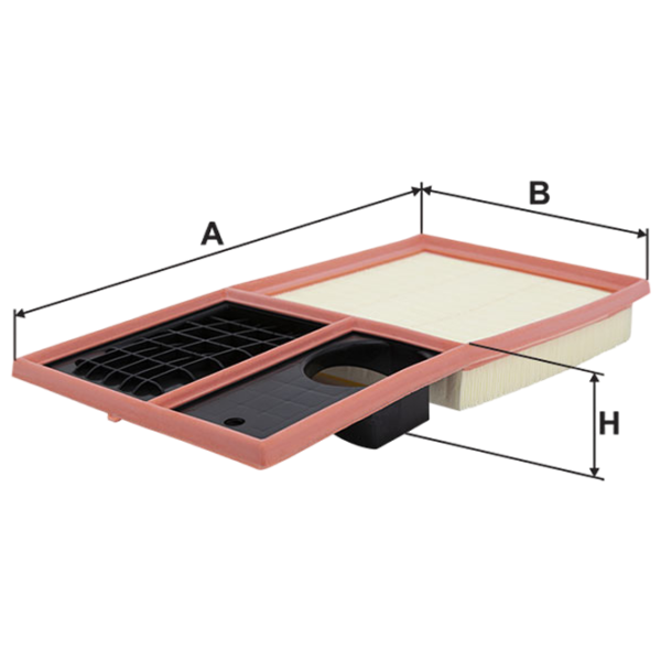 Filtru de aer Wix Filters WA9545 WX-WA9545 photo 1