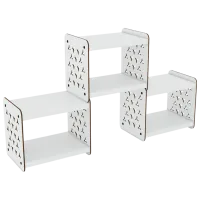 Etajeră Magnus Qutus  43 x 78 x 18 cm / PAL / White