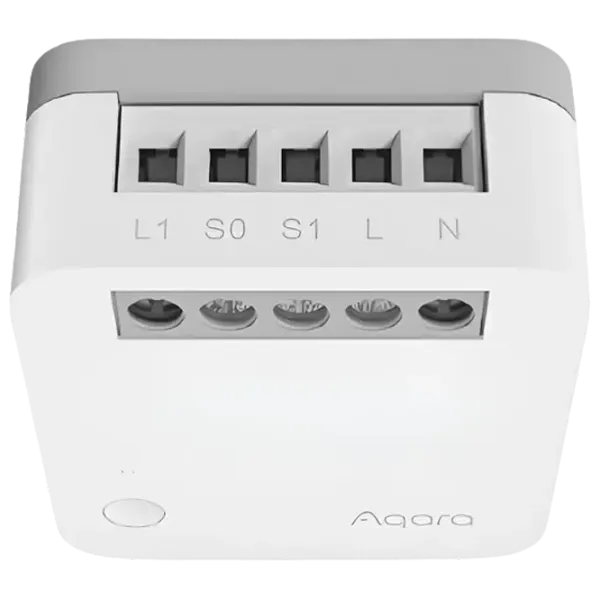 Controller inteligent Aqara Module T1 (no Neutral) White photo 2