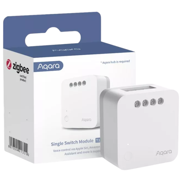 Controller inteligent Aqara Module T1 (no Neutral) White photo 5