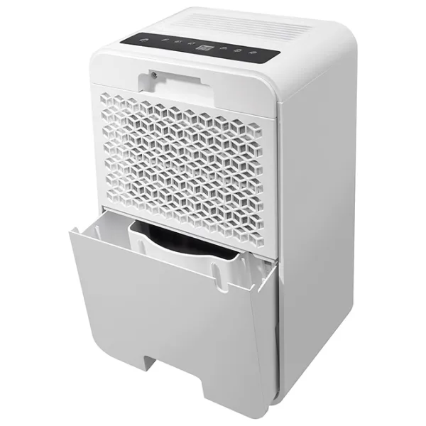 Uscător de aer Hisense D12CW Pe podea / White photo 3