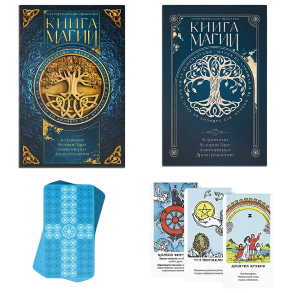 Настольная игра Las Igras The Magic Book 16+/ Карты таро photo 3