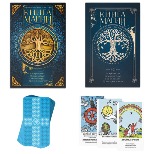 Настольная игра Las Igras The Magic Book 16+/ Карты таро photo 3