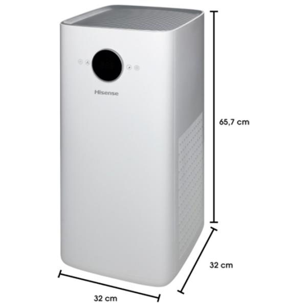 Очиститель воздуха Hisense AP580H Напольная / Белый photo 2