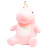 Мягкая игрушка ShopShop Animals Дино 6930047800520 3+ / Розовый
