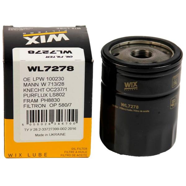 Filtru de ulei Wix Filters WL7278 WX-WL7278 photo 3