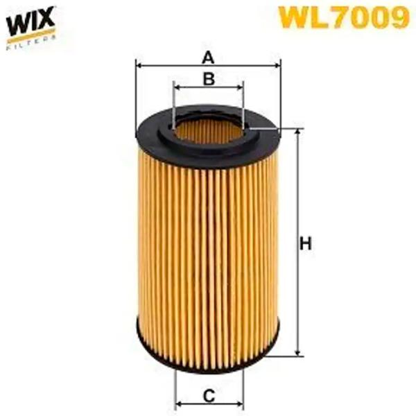 Filtru de ulei Wix Filters WL7009 WX-WL7009 photo 2