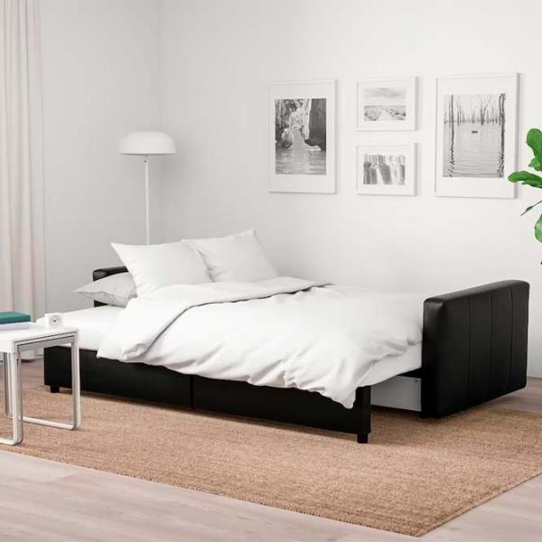 Canapea Ikea Friheten (5310898) Poliester / Black photo 2
