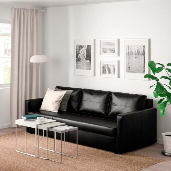 Canapea Ikea Friheten (5310898) Poliester / Black photo 3