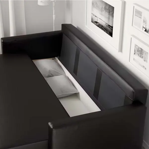 Canapea Ikea Friheten (5310898) Poliester / Black photo 4