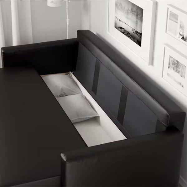 Canapea Ikea Friheten (5310898) Poliester / Black photo 4